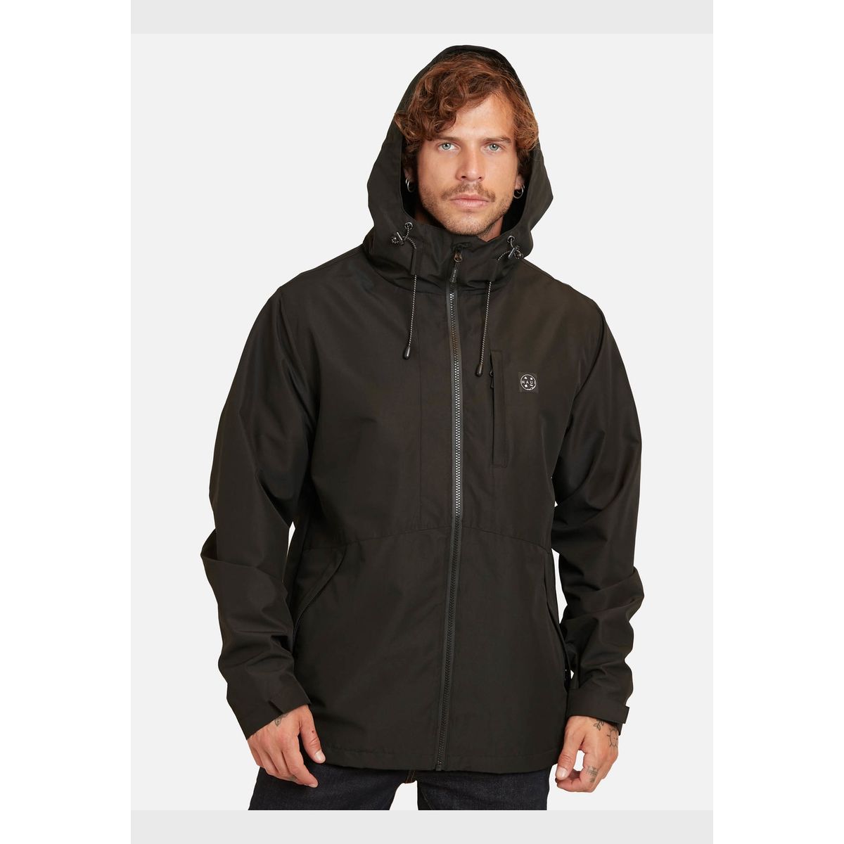 MAUI AND SONS - Cortaviento Winbreaker Negro Hombre Maui And Sons