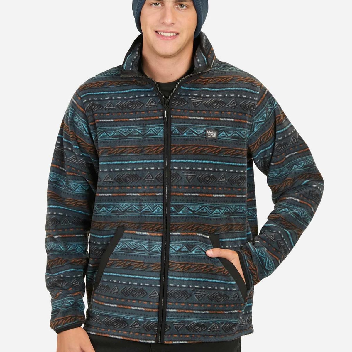 MAUI AND SONS - Poleron Micropolar Yote Multicolor Hombre Maui And Sons