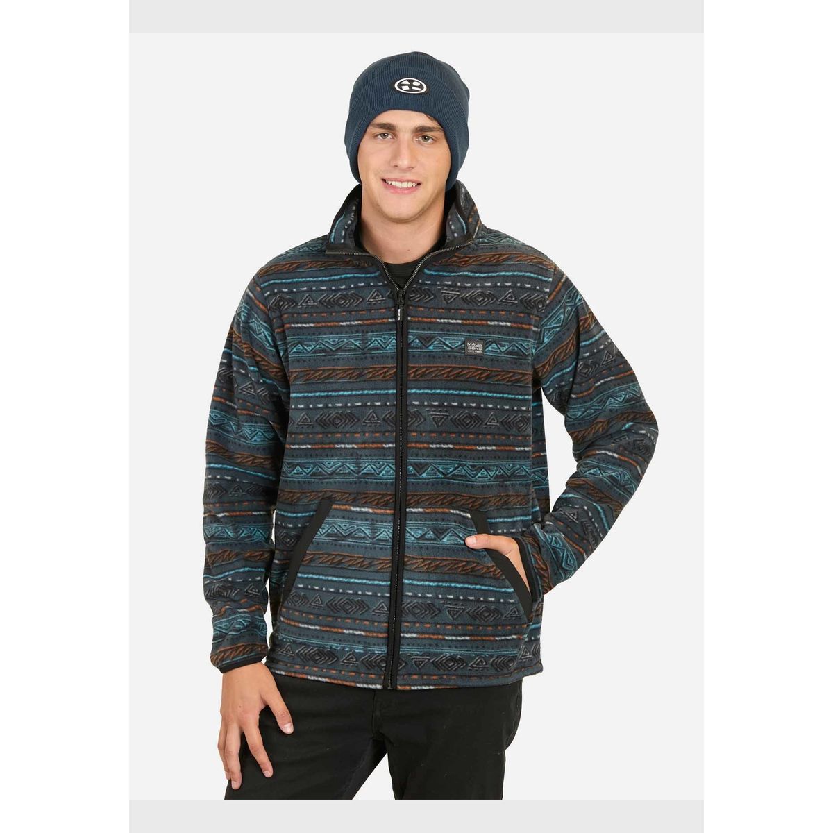 MAUI AND SONS - Poleron Micropolar Yote Multicolor Hombre Maui And Sons