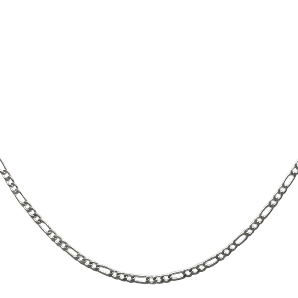 GENERICO - Collar Cadena Eslabones Modelo Cartier 60 Cm Plata 925