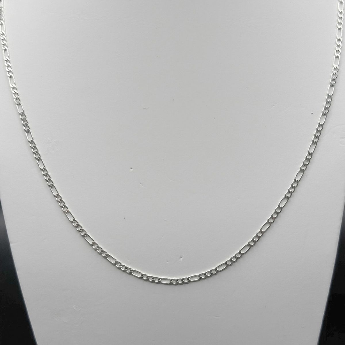 GENERICO - Collar Cadena Eslabones Modelo Cartier 60 Cm Plata 925