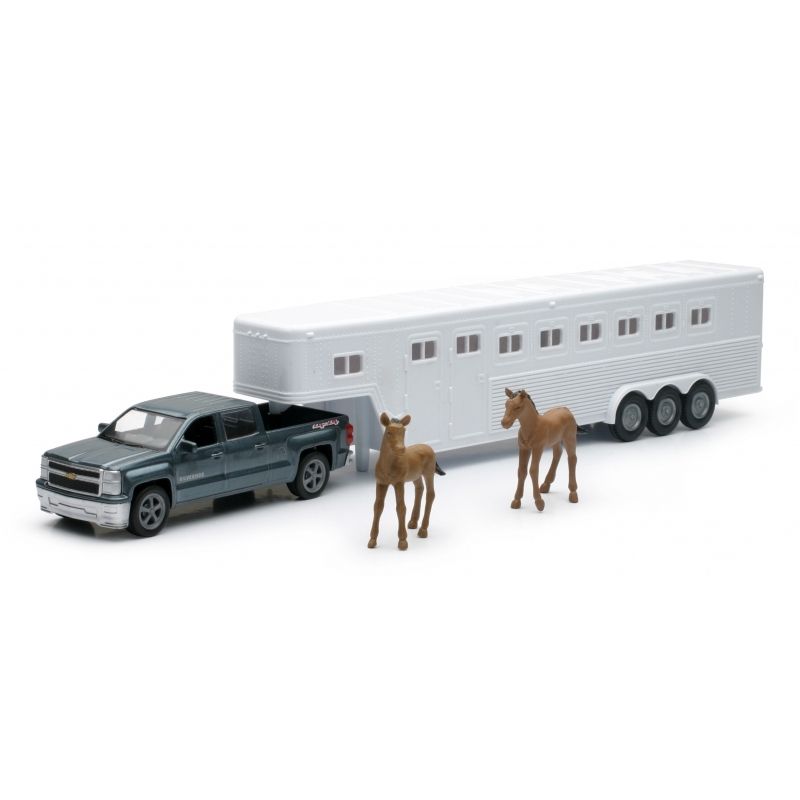 GENERICO - NEWRAY 19513 1-43 CHEVROLET SILVERADO W HORSE