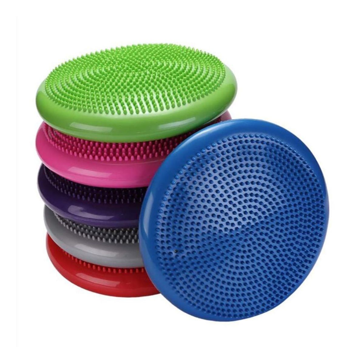 AK SPORT - Medio Balon para Propiocepcion Bosu Equilibrio Yoga Verde