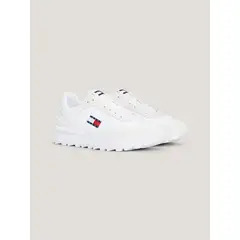 TOMMY HILFIGER - Zapatillas De Running Técnicas Essential Blanco