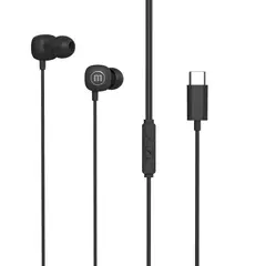 MAXELL - Audífonos Tipo C Square Negro