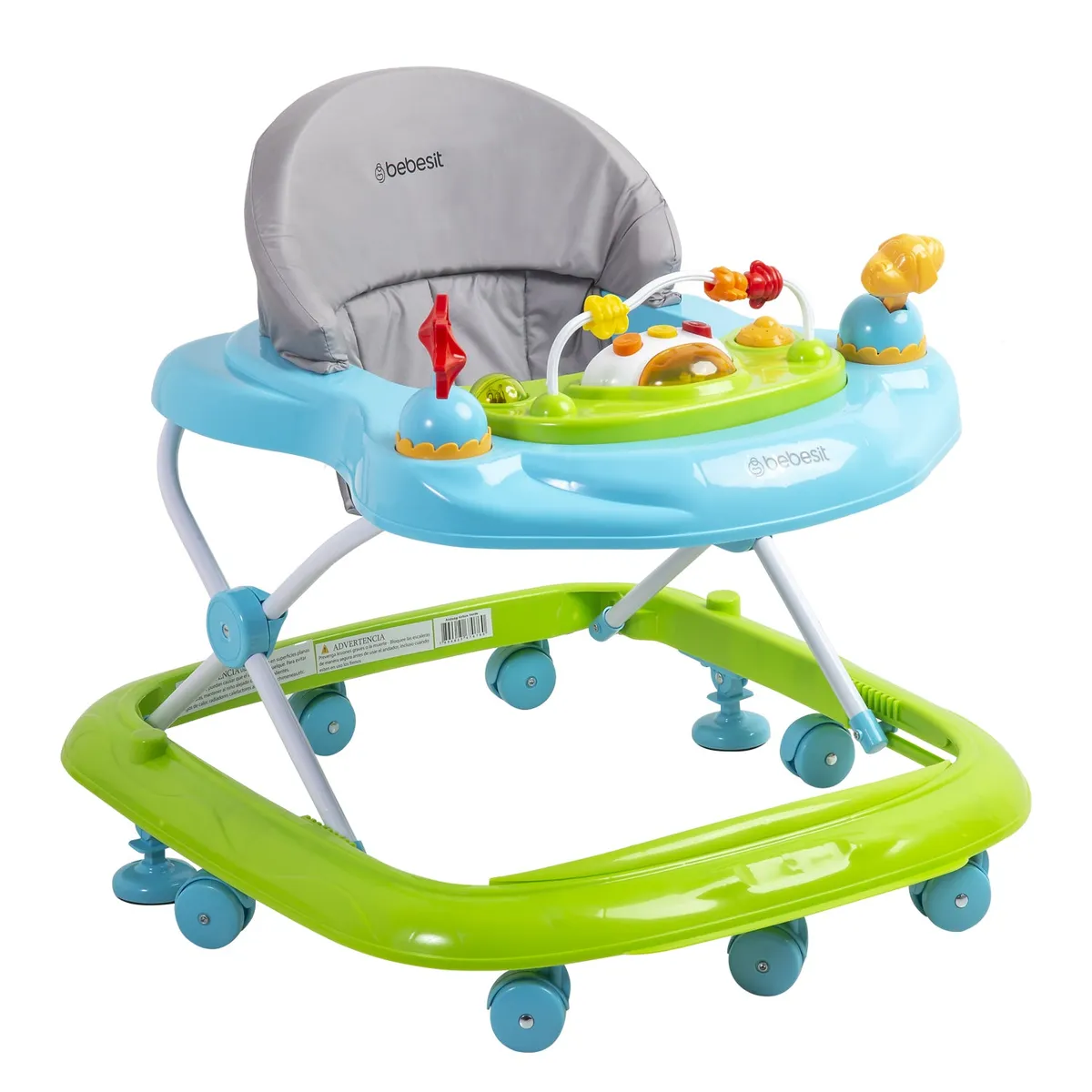 BEBESIT - Andador Musical Airbus Verde