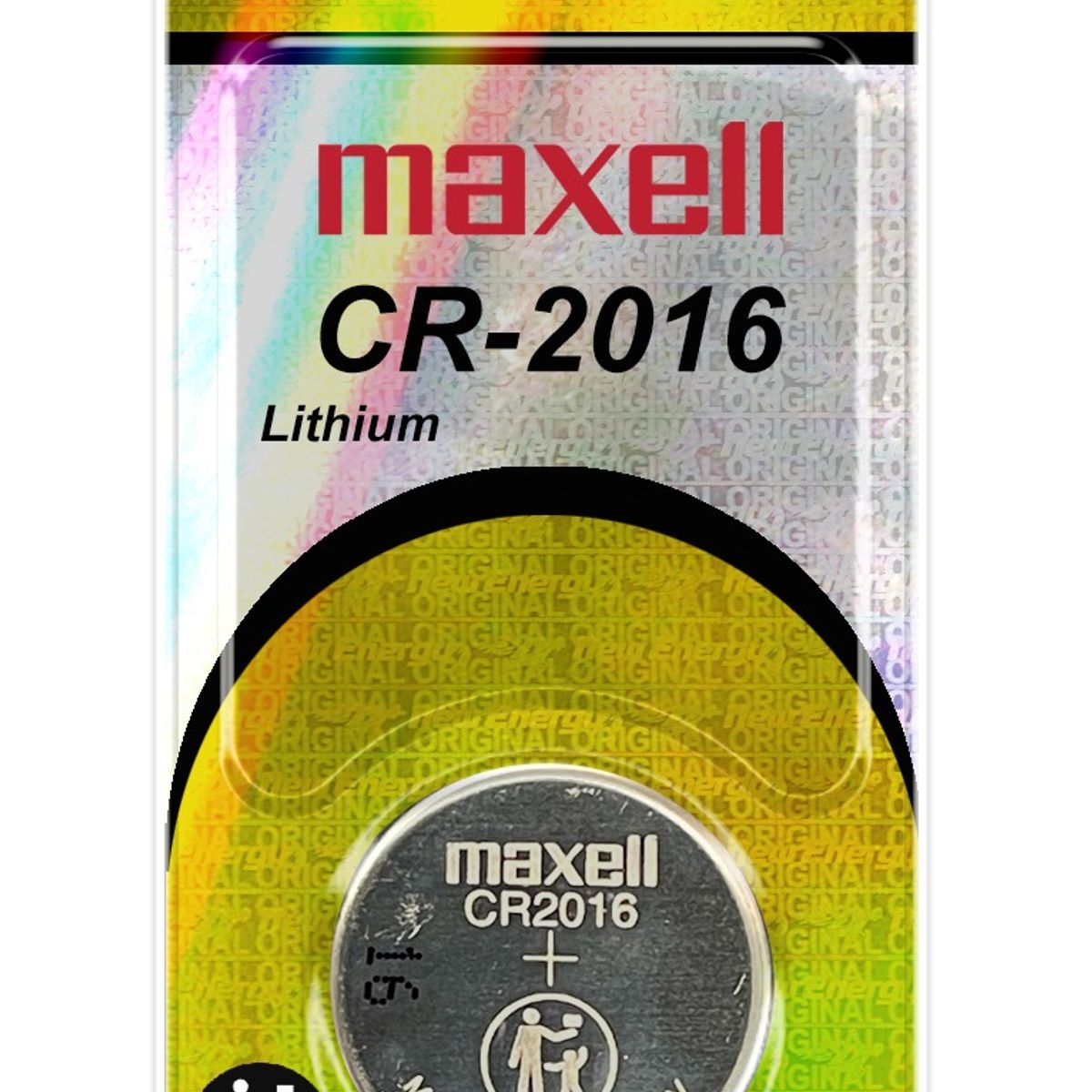 MAXELL - Pila CR2016 3v Maxell Tipo Boton Original