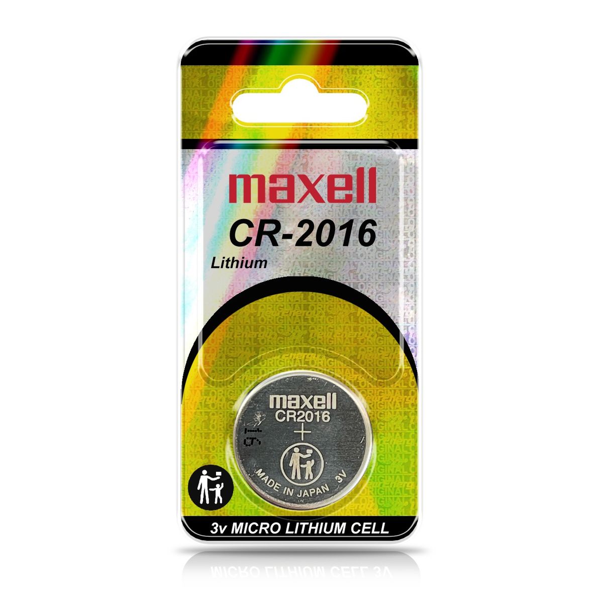 MAXELL - Pila CR2016 3v Maxell Tipo Boton Original