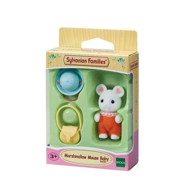 SYLVANIAN FAMILIES - Bebé Ratón Marshmallow Sylvanian Families