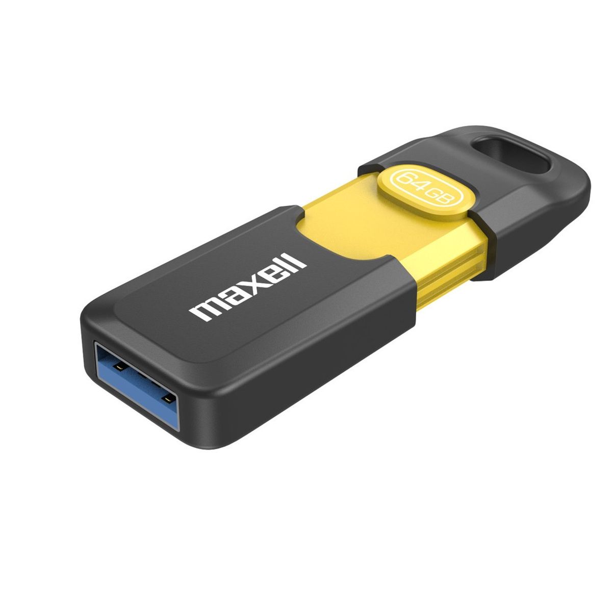 MAXELL - Pendrive Maxell FLIX 64GB 3.2 Amarillo