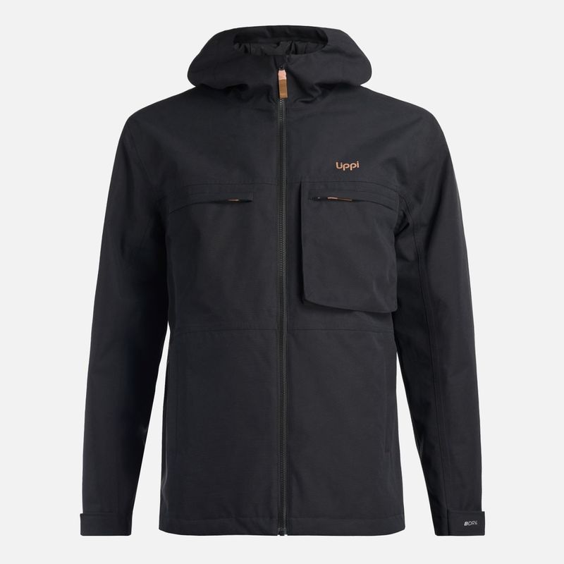 LIPPI - Chaqueta Hombre Citizen Warm B-Dry Hoody Jacket Negro Lippi