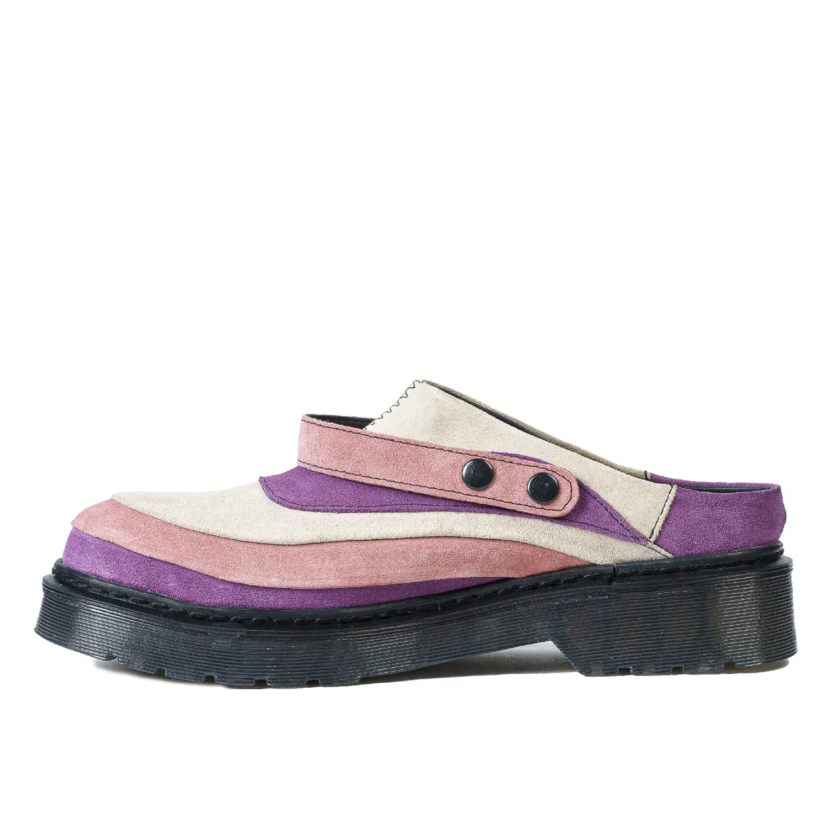 LANDAZURI - Zapato Cuero Mule Adriático Rosa Landazuri