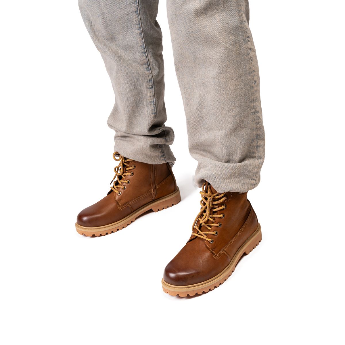 THUNDER BLUE - Botín Hombre Camel Gonzalo Thunder Blue