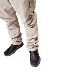 THUNDER BLUE - Zapato Hombre Negro Neizan