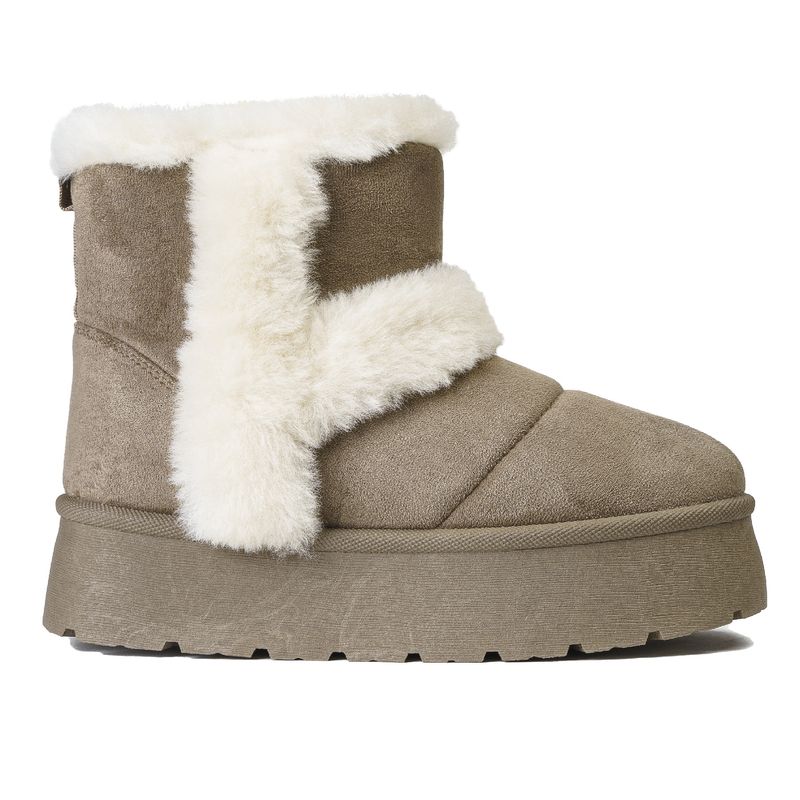 THUNDER BLUE - Botín Mujer Khaki Dara Thunder Blue
