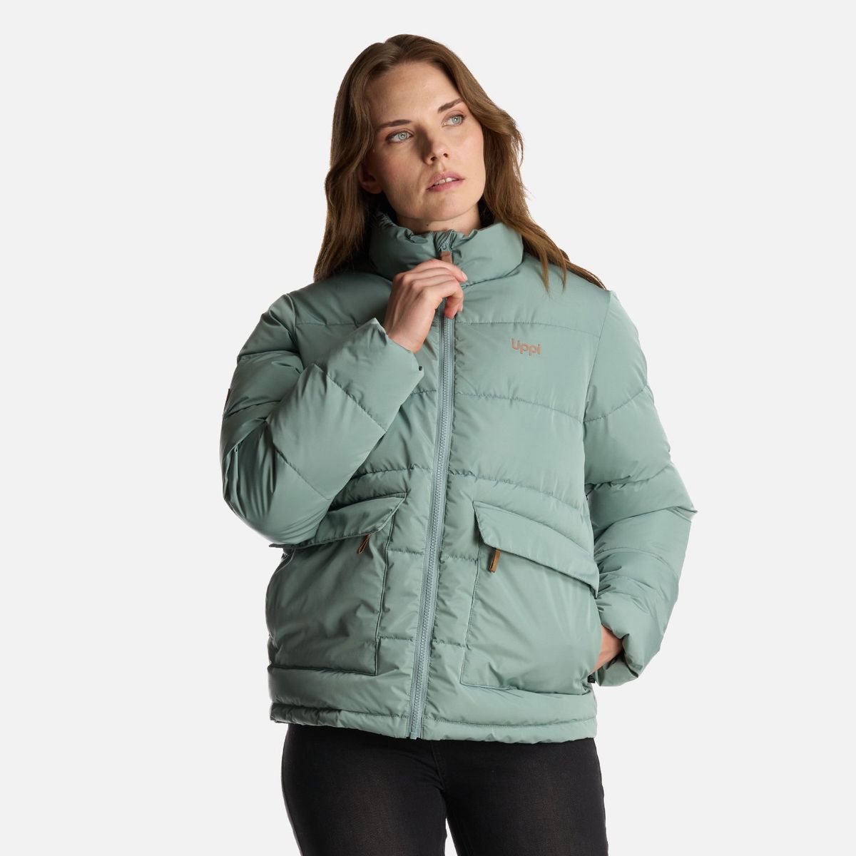 LIPPI - Chaqueta Mujer Kobuk Steam Pro Jacket Jade Oscuro Lippi