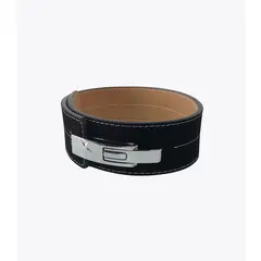 GENERICO - Cinturón Lumbar de Cuero con Palanca Profesional para Levantamiento de Pesas