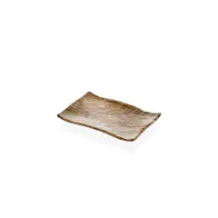 IMAHE - PLATO RECTANGULAR 27X19X2 CM MADERA