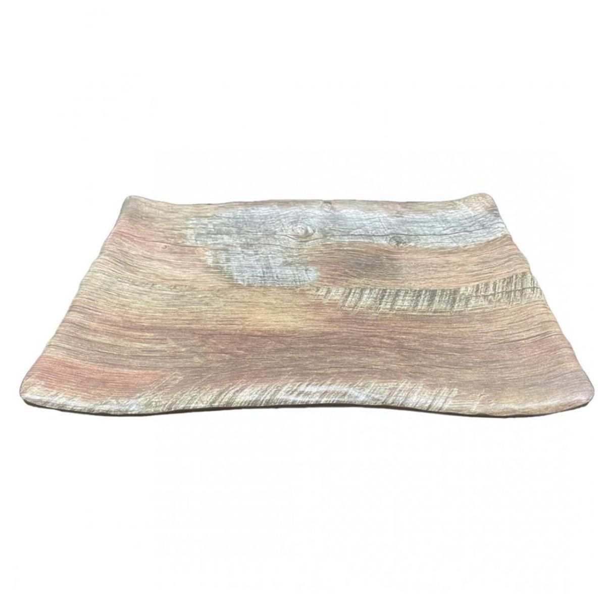 IMAHE - PLATO RECTANGULAR 27X19X2 CM MADERA IMAHE