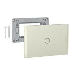 BTICINO - Placa Tapa Ciega con Soporte Perla