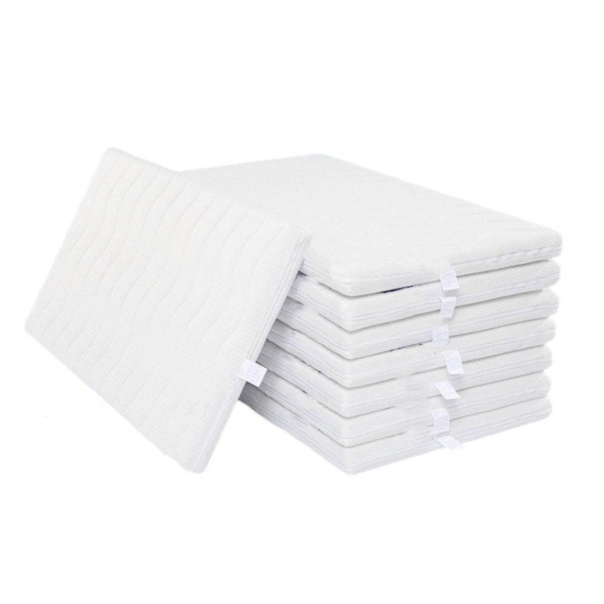 LUBABYCAS - Colchón de Coco Cuna 116X62X4CM LuBabycas