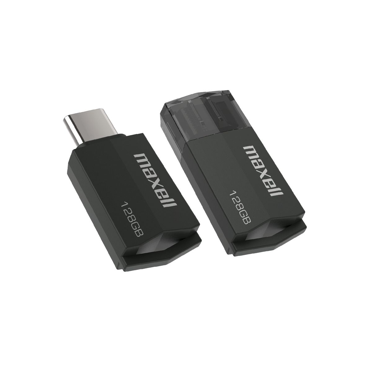 MAXELL - Pendrive Maxell Usbtc Tipo C 128gb 3.2 Negro