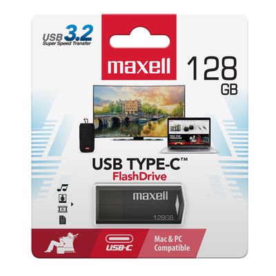 Imagen 2 del producto Pendrive Usbtc Tipo C 128gb 3.2 Negro