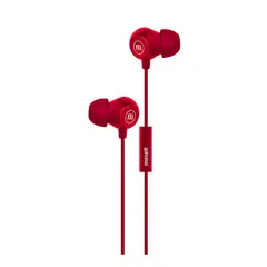 MAXELL - Audífonos IN-BAX Con Micrófono In Ear 3.5mm Rojo