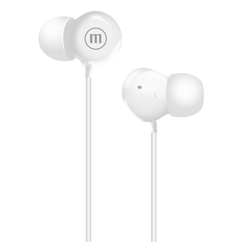 MAXELL - Audífonos Maxell IN-BAX Con Micrófono In Ear Tipo C Blanco