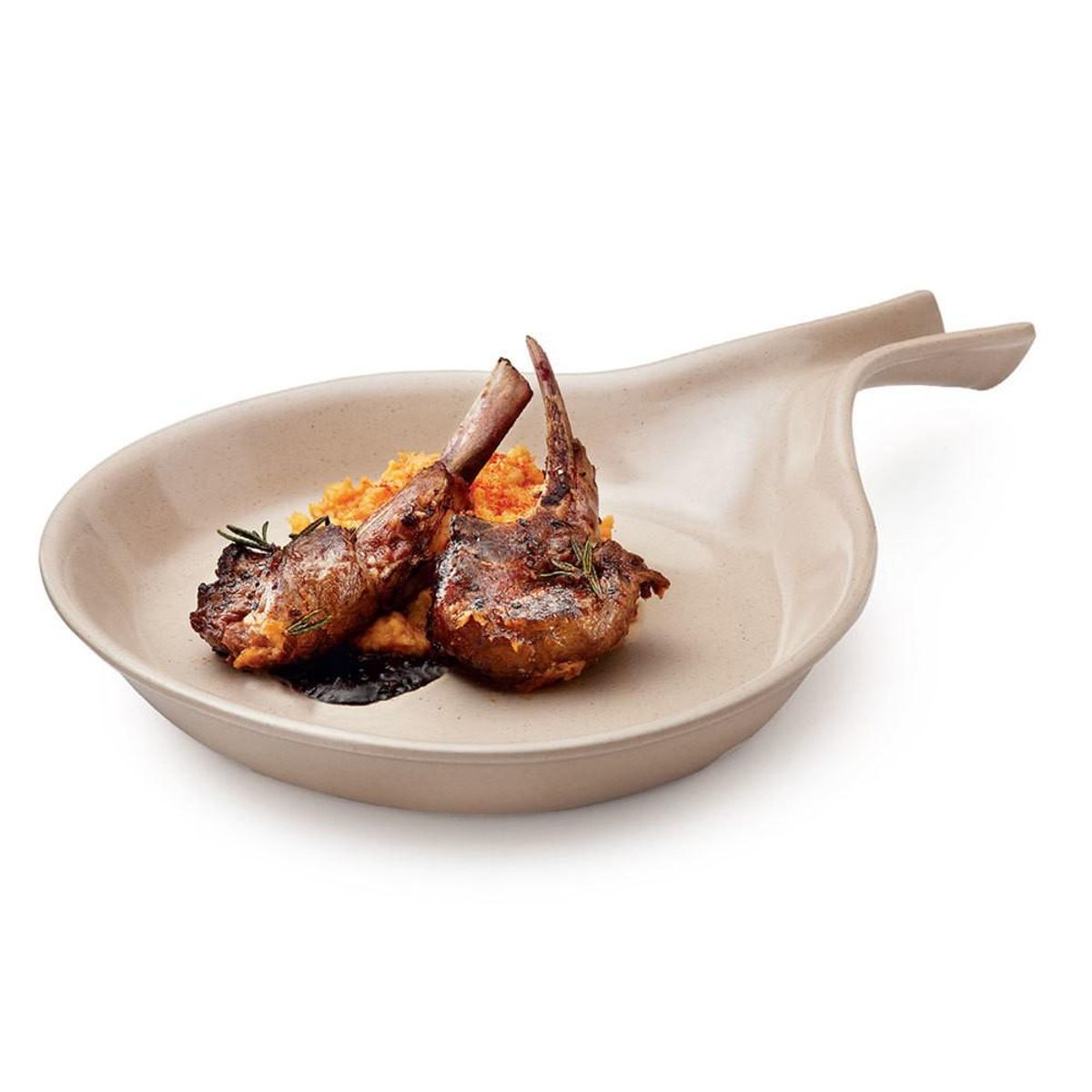 IMAHE - PLATO SARTEN BEIGE 33CM IMAHE