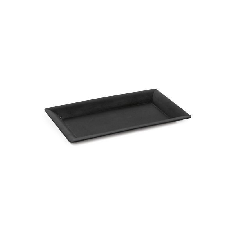 IMAHE - BANDEJA RECTANGULAR NEGRA IMAHE