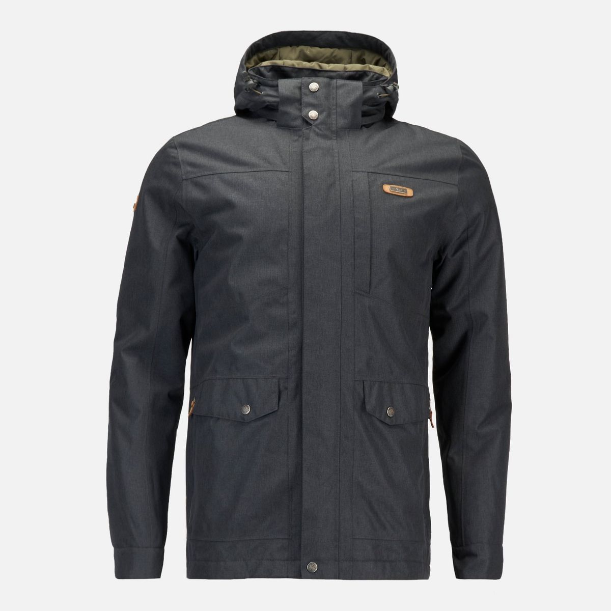 LIPPI - Chaqueta Hombre Roble B-Dry Hoody Jacket Negro Lippi