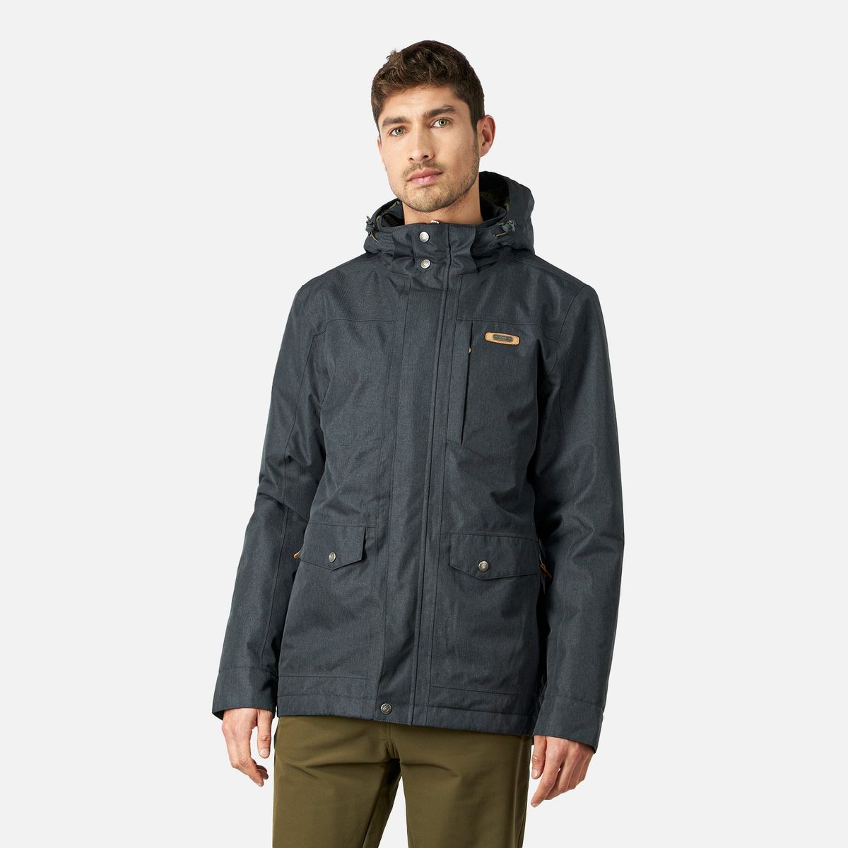 LIPPI - Chaqueta Hombre Roble B-Dry Hoody Jacket Negro Lippi