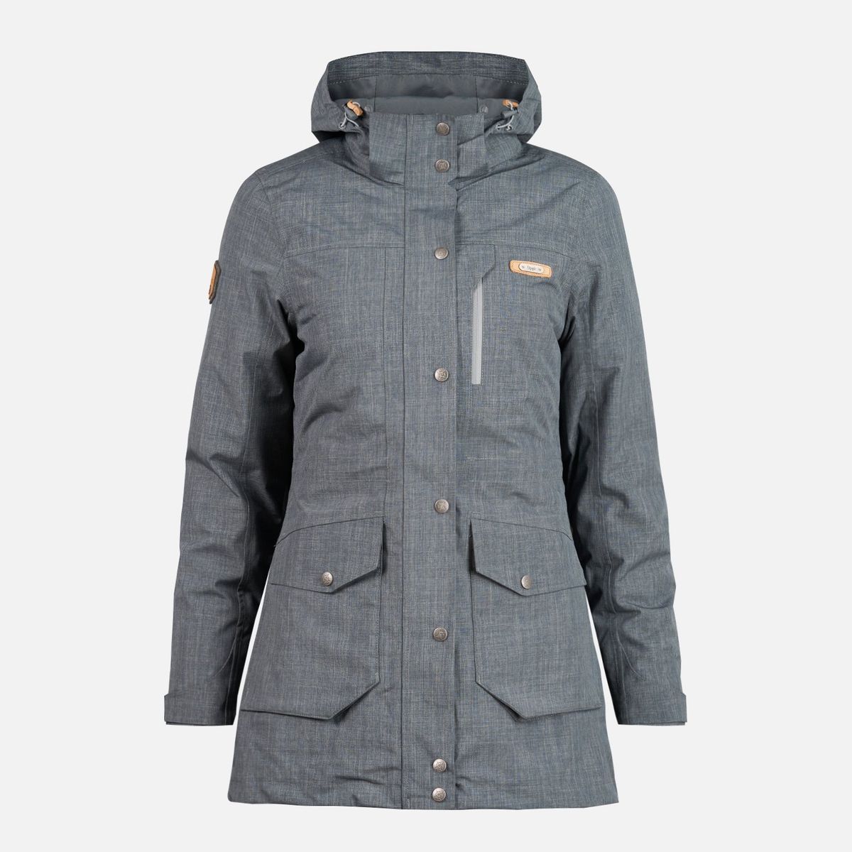 LIPPI - Chaqueta Mujer Nalca Fusion-3 Hoody Jacket Negro Lippi