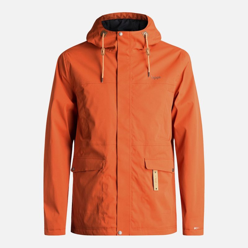 LIPPI - Chaqueta Hombre DayBreak B-Dry Jacket Naranjo Oscuro Lippi