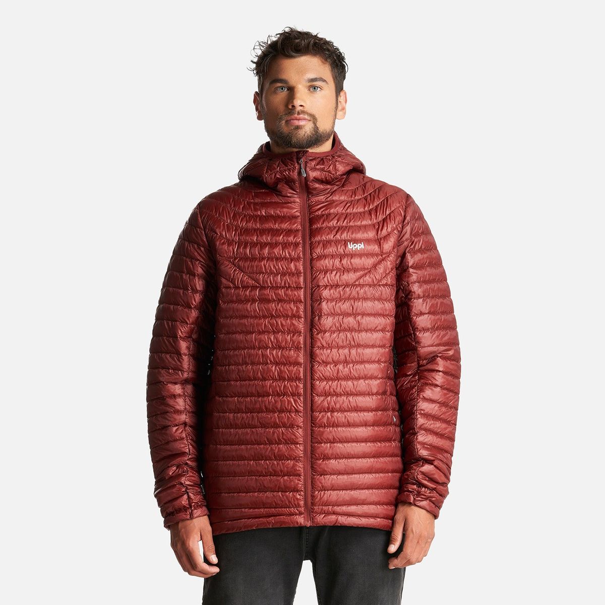 LIPPI - Chaqueta Hombre Ten-D SteamPro Hoody Jacket Vino Lippi