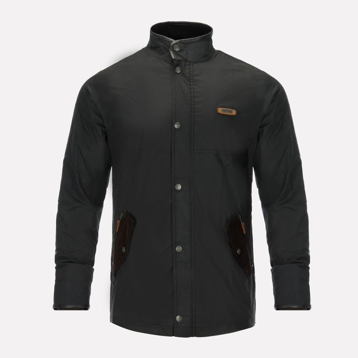 LIPPI - Chaqueta Hombre Bruce Waxed Jacket Oliva Oscuro Lippi