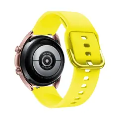 GENERICO - Correa para Galaxy Watch 3 41mm Amarillo