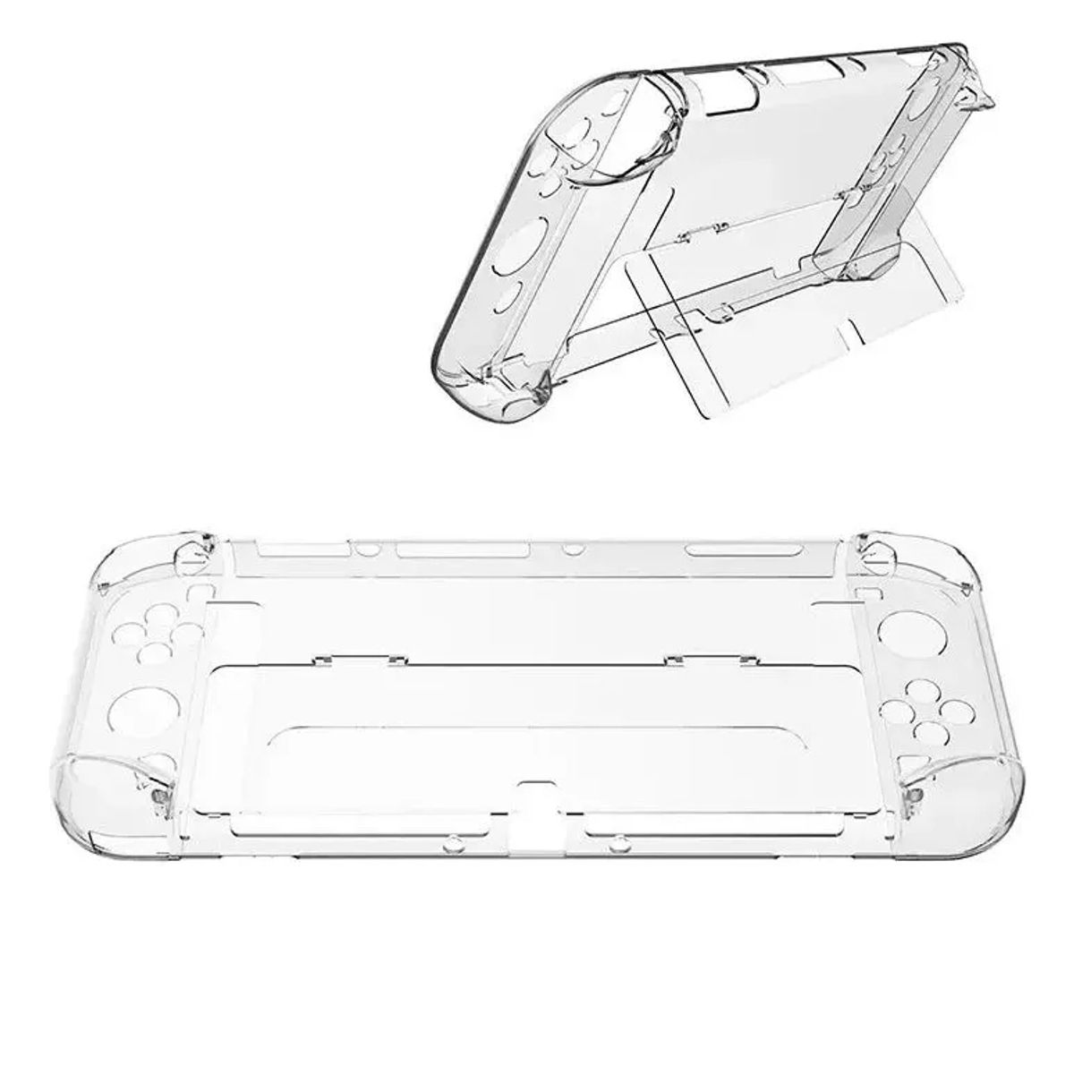GENERICO - Pack Carcasa Protectora Para Nintendo Switch Oled + Lamina