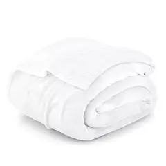 GENERICO - Frazadas Sherpa Microfibra 2 Plazas Manta De Chiporro Blanco