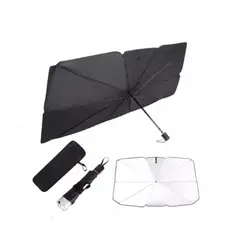 GENERICO - Quitasol Tipo Sombrilla Para Auto Parasol Retractil Parabris