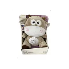 GENERICO - Peluche Musical Para Bebe Luz Nocturna Ruido Marrón
