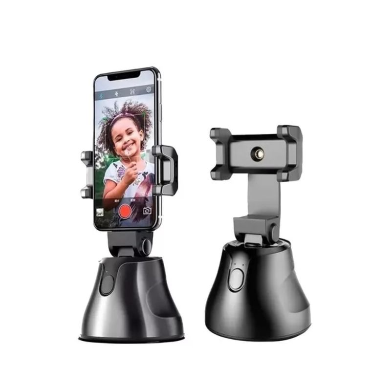 GENERICO - Soporte Celular Selfie Robot Automatico 360 Tiktok