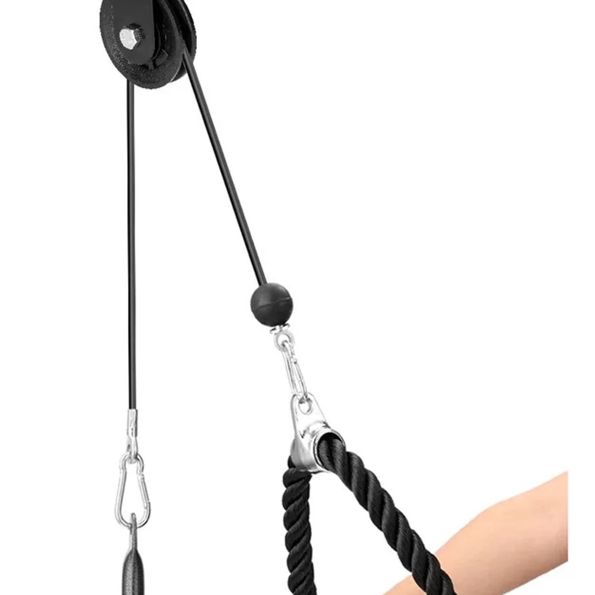 GENERICO - Home Triceps Pulley Set Tricep Rope Accessories