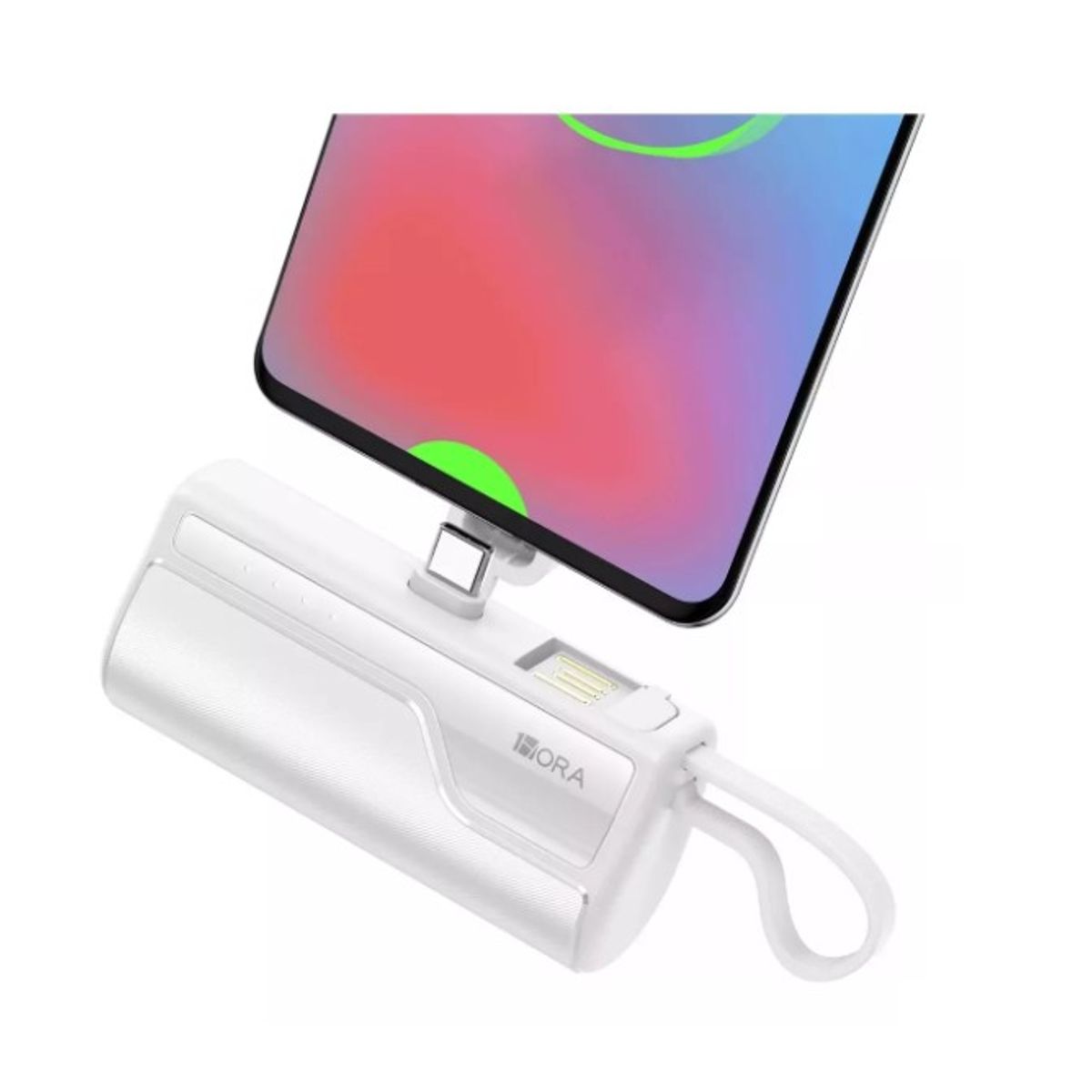 GENERICO - Mini Batería Portátil Salida Tipo C 4500mah Cargador Celular