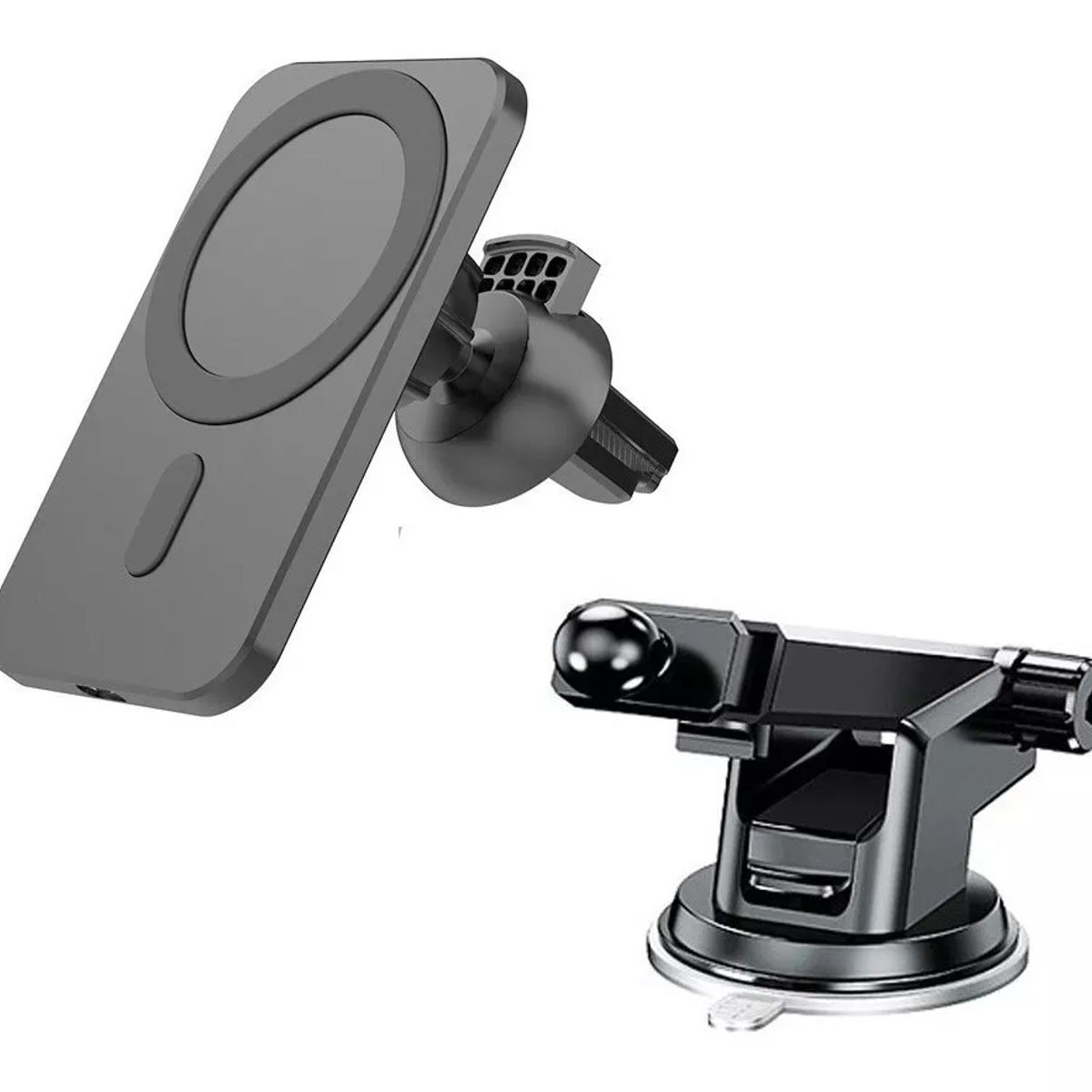 GENERICO - Cargador Magsafe Para Auto Inalámbrico Compatible iPhone 15w