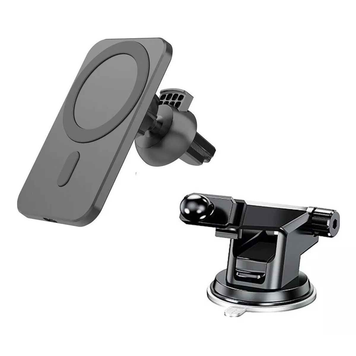 GENERICO - Cargador Magsafe Para Auto Inalámbrico Compatible iPhone 15w