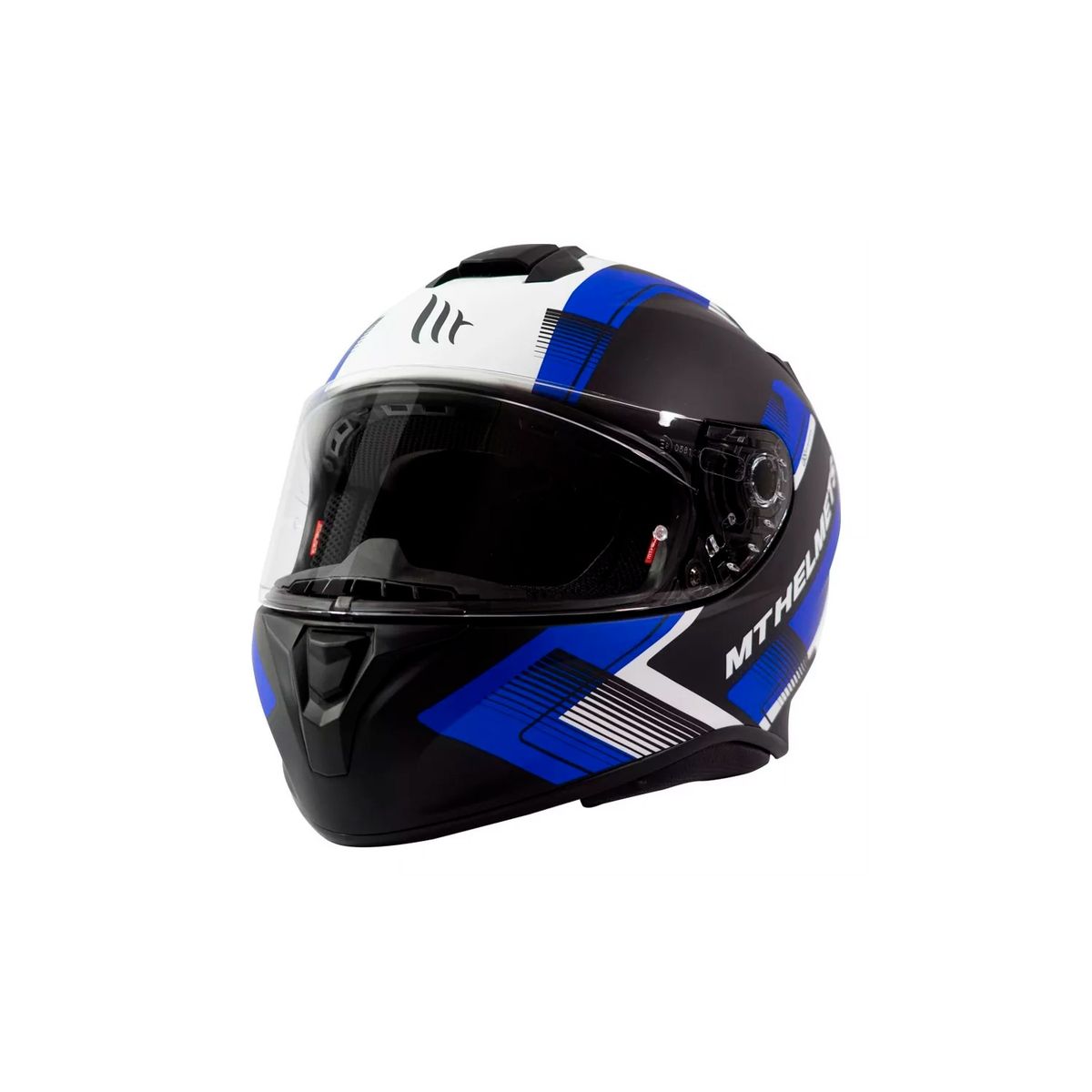 GENERICO - Casco De Moto Mt Helmets Targo Ivy D7 Azul Mate