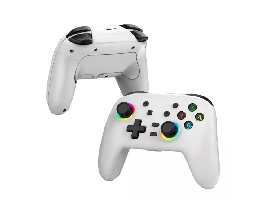 GENERICO Control Genérico Rgb Para Nintendo Switcholedlitepcmóvil Blanco