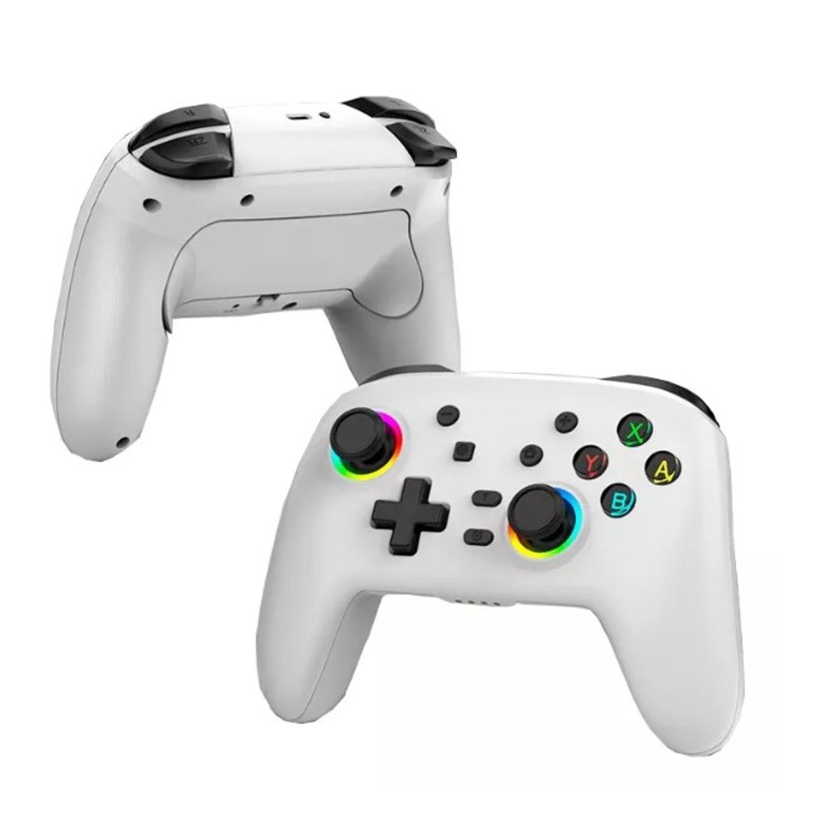 GENERICO - Control Genérico Rgb Para Nintendo Switcholedlitepcmóvil Blanco
